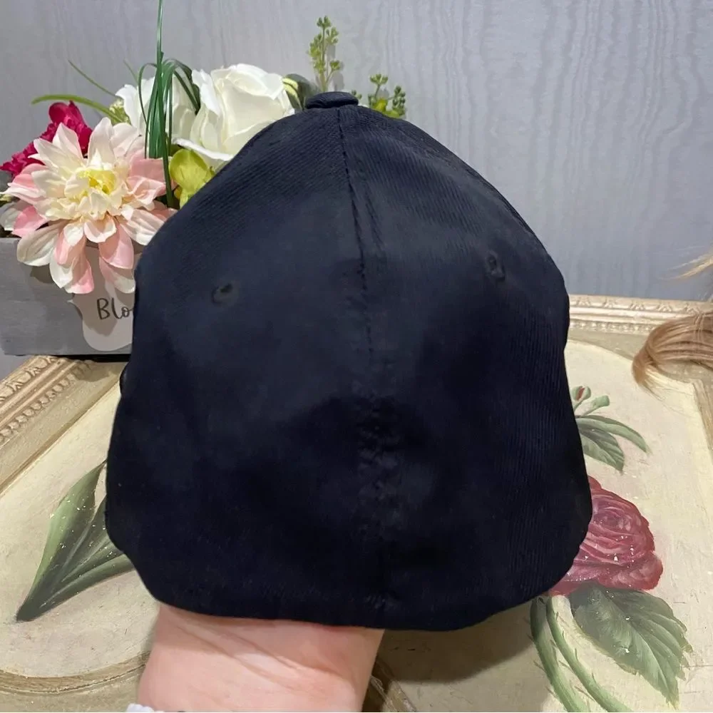 Alpinestars Vintage Flex Fit Black Cap Unisex Sz S/M